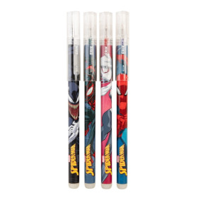 Marvel - Set de 4 Stylos effaçables Spider-Man