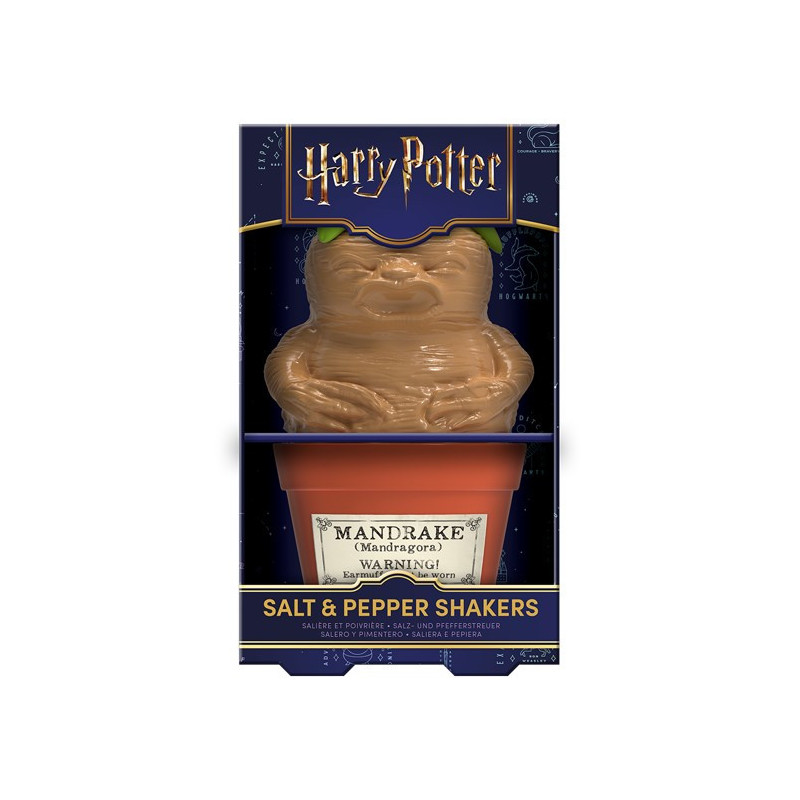 OCTOBRE 2026 : Harry Potter - Set Salière et Poivrière Mandragore & Pot