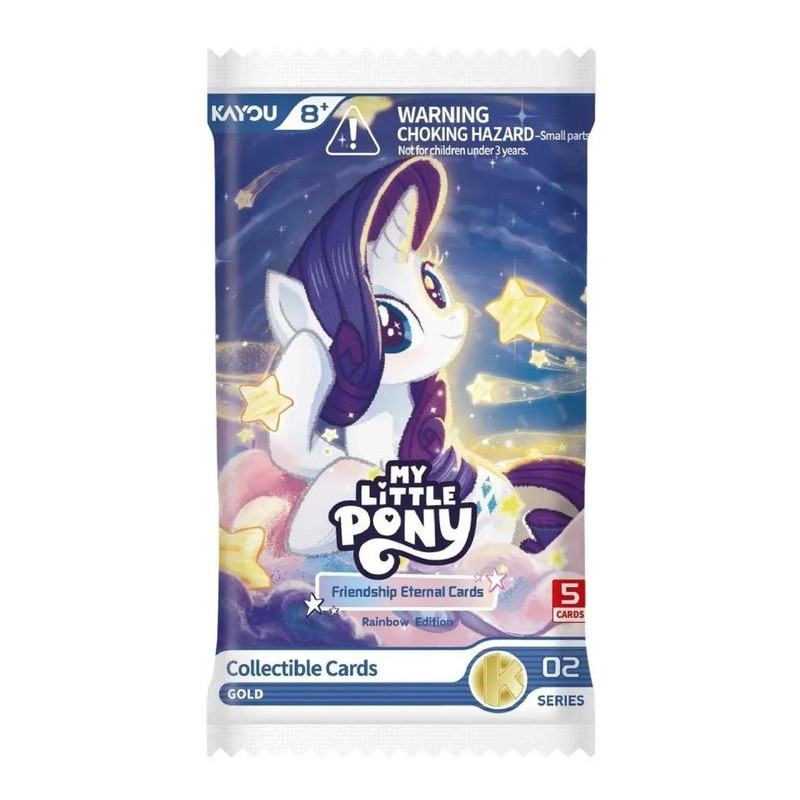 My Little Pony - Trading Cards Kayou Edition Rainbow - 1 BOOSTER ALEATOIRE