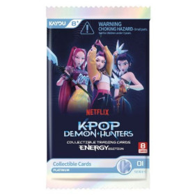 Kpop Demon Hunters - Trading Cards Kayou Energy Edition - 1 BOOSTER ALEATOIRE