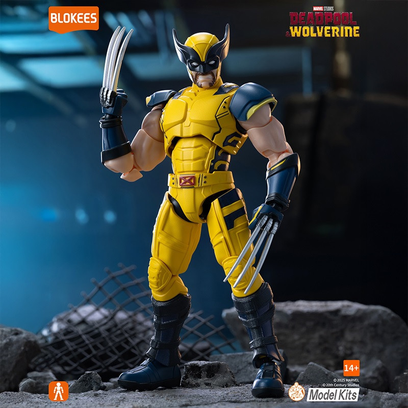 Marvel - Figurine Blokees Champion Aquarius Wolverine – Blokees