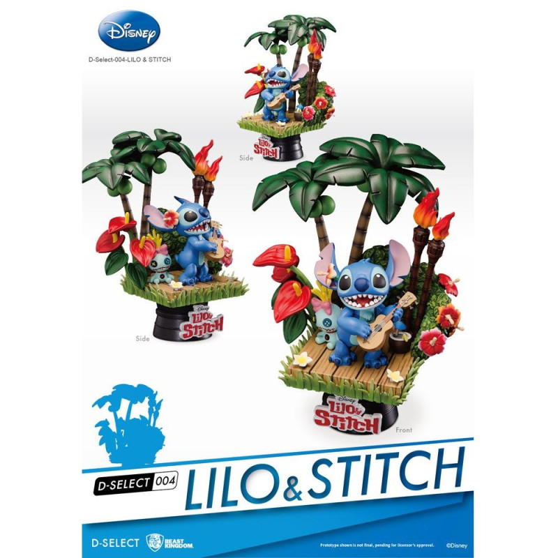 Disney : Lilo & Stitch - Figurine Diorama D-Stage Stitch 14 cm
