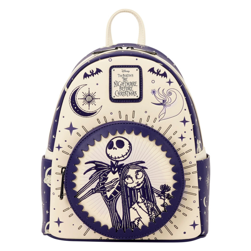 Nightmare Before Christmas - Mini Sac à Dos Loungefly Jack Skellington & Sally "Night Sky"