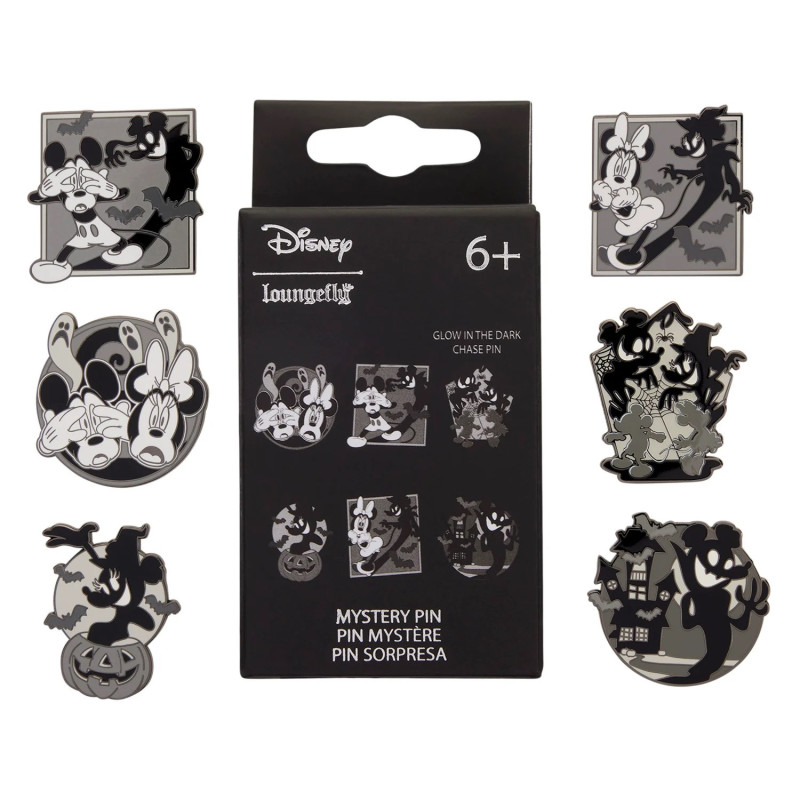 Disney - Pins Mickey & Minnie 1 EXEMPLAIRE ALEATOIRE – Loungefly