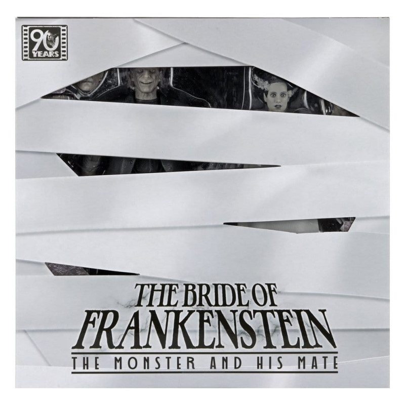 NOVEMBRE 2026 : Universal Monsters - Figurine 90 ans La Fiancée de Frankenstein : The Monster & His Mate