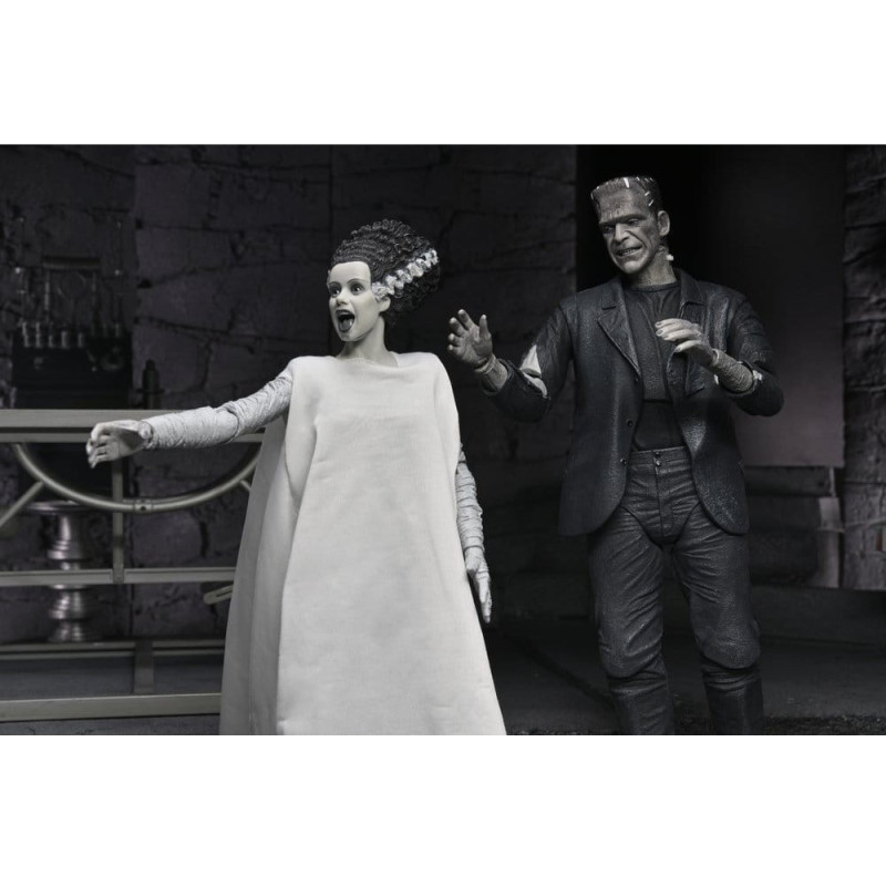 NOVEMBRE 2026 : Universal Monsters - Figurine 90 ans La Fiancée de Frankenstein : The Monster & His Mate
