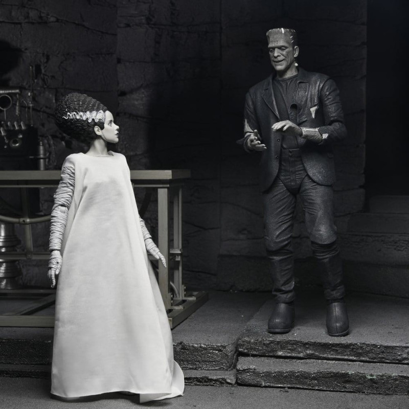 NOVEMBRE 2026 : Universal Monsters - Figurine 90 ans La Fiancée de Frankenstein : The Monster & His Mate