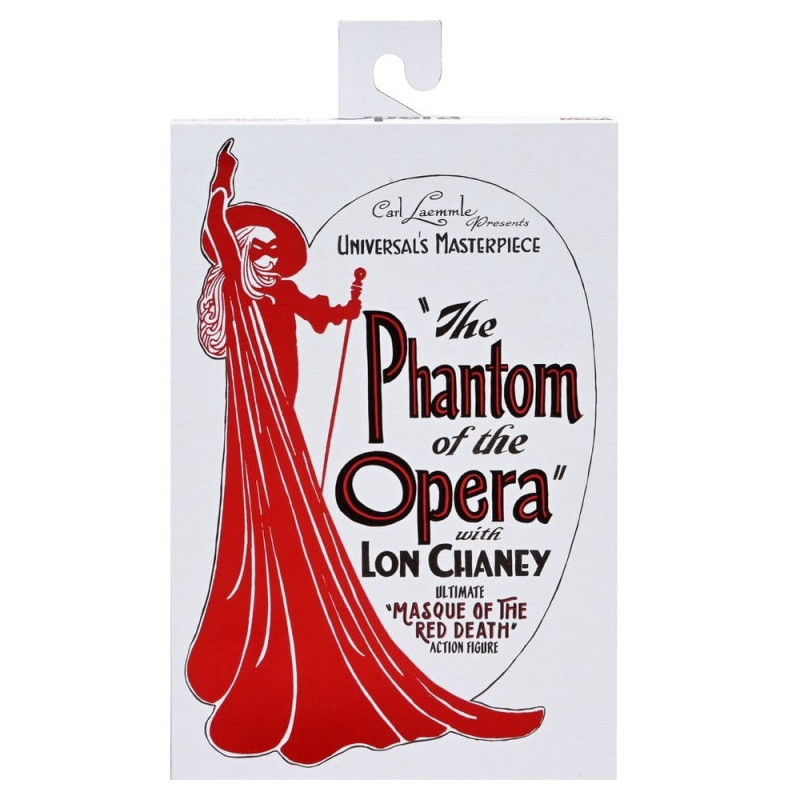 DECEMBRE 2026 : Le Fantôme de l'Opéra (1925) - Figurine Ultimate Masque of the Red Death (B&W)