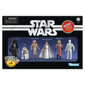 Star Wars : Episode IV - Retro Collection - Pack 6 figurines 10 cm