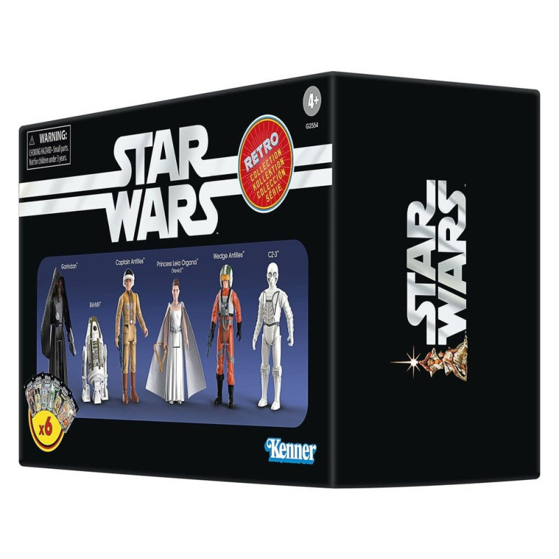 OCTOBRE 2026 : Star Wars : Episode IV - Retro Collection - Pack 6 figurines 10 cm