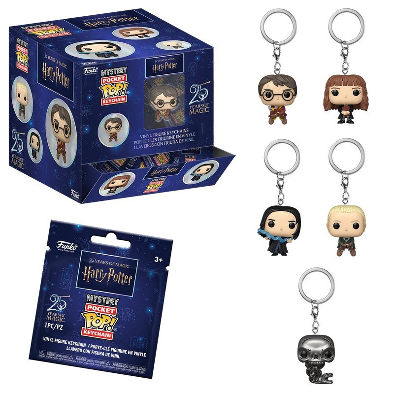 Harry Potter - Mystery Pocket Pop! Porte-clés - 1 EXEMPLAIRE ALEATOIRE