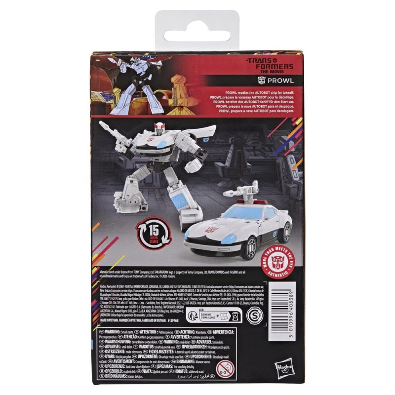 SEPTEMBRE 2026 : Transformers : The Movie Studio - Studio Series - Figurine Prowl 13 cm