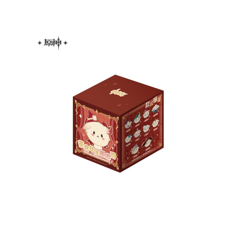DECEMBRE 2026 : Genshin Impact - Mini Plush Blind Box Tea Party Companion Dodoco 1 EXEMPLAIRE ALEATOIRE