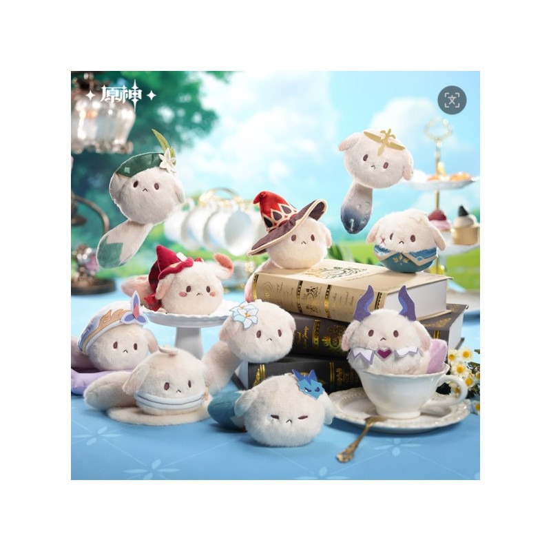 Genshin Impact - Mini Plush Blind Box Tea Party Companion Dodoco 1 EXEMPLAIRE ALEATOIRE