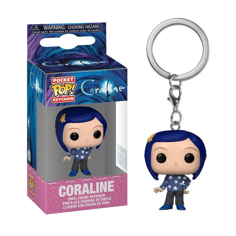 Coraline - Pop! Pocket - Porte-clés Coraline Sweater