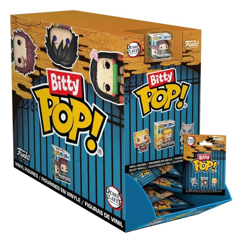 Demon Slayer (Kimetsu no Yaiba) - Pop! Bitty Mystery    1 EXEMPLAIRE ALEATOIRE