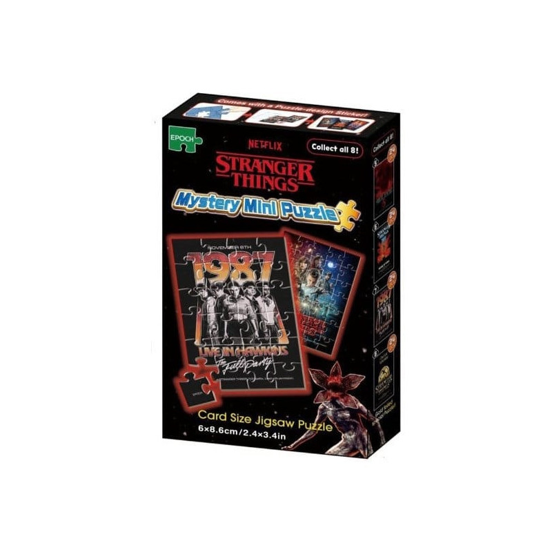 Stranger Things - Mini Puzzle Mystère    1 EXEMPLAIRE ALEATOIRE