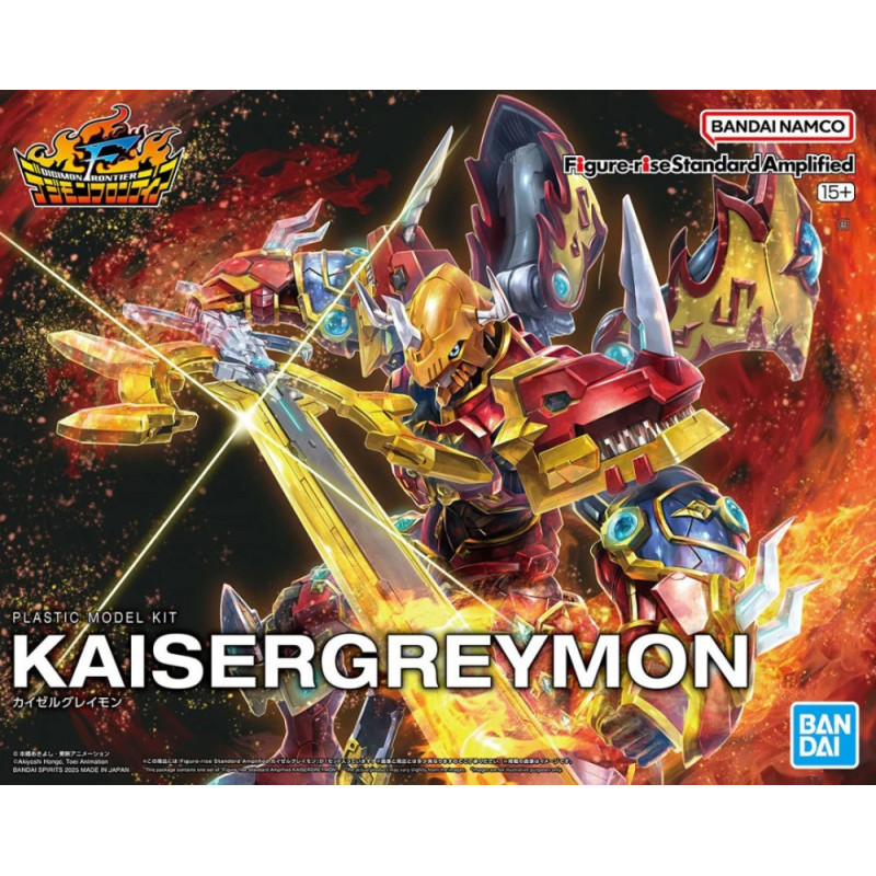Digimon - Maquette Figure-rise Standard Amplified Kaisergreymon
