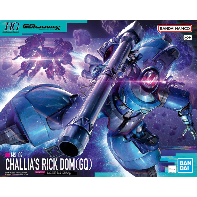 Gundam - HG 1/144 GQuuuuuuX Challia's Rick Dom (GQ)