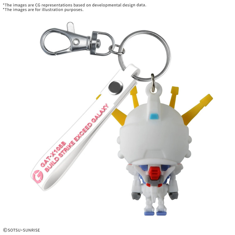 Gundam - Porte-clés mascotte 3D Build STPLA-Kun – Bandai