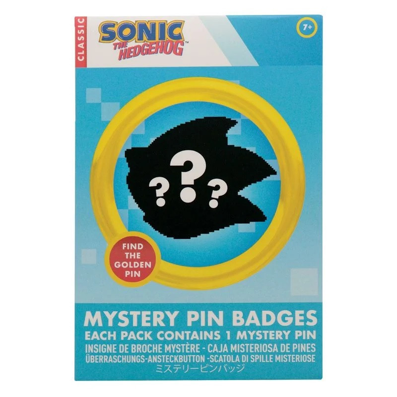 Sonic - Pins Mystère 1 EXEMPLAIRE ALEATOIRE – Fanattik
