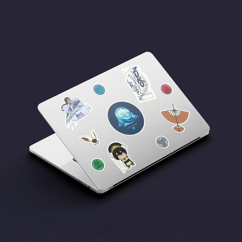 Avatar : The Last Airbender - Set de Stickers Tech Decals – Fanattik