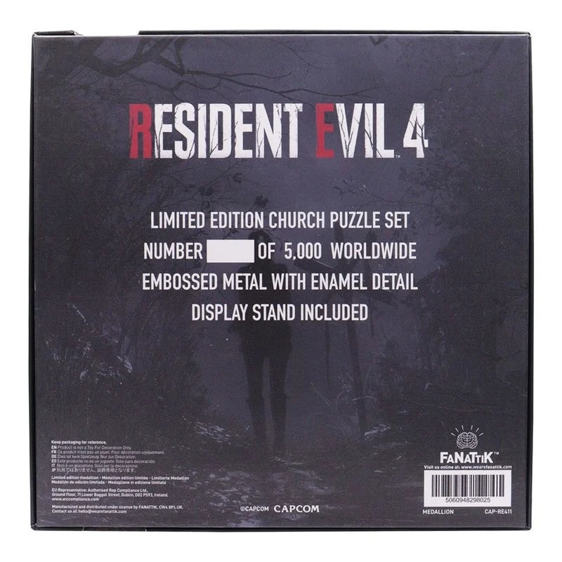 Resident Evil 4 - Set de Médaillons Edition Limitée - Fanattik