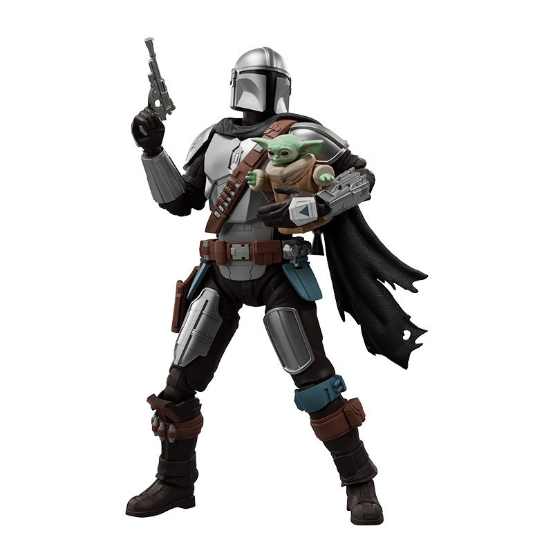 Star Wars - Figurine Champion Class Din Djarin & Grogu – Blokees