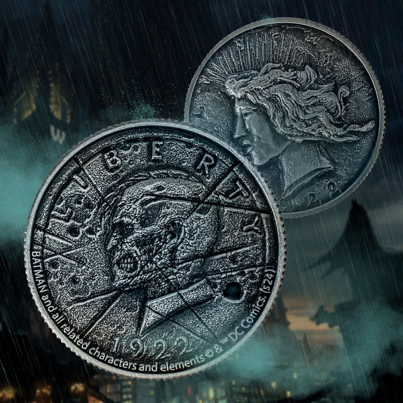 DC Comics : Batman - Pièce de collection Double-Face