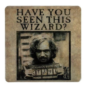 Harry Potter - Sous-verre Sirius Black "Have You Seen This Wizard?"