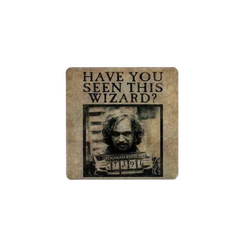 Harry Potter - Sous-verre Sirius Black "Have You Seen This Wizard?"