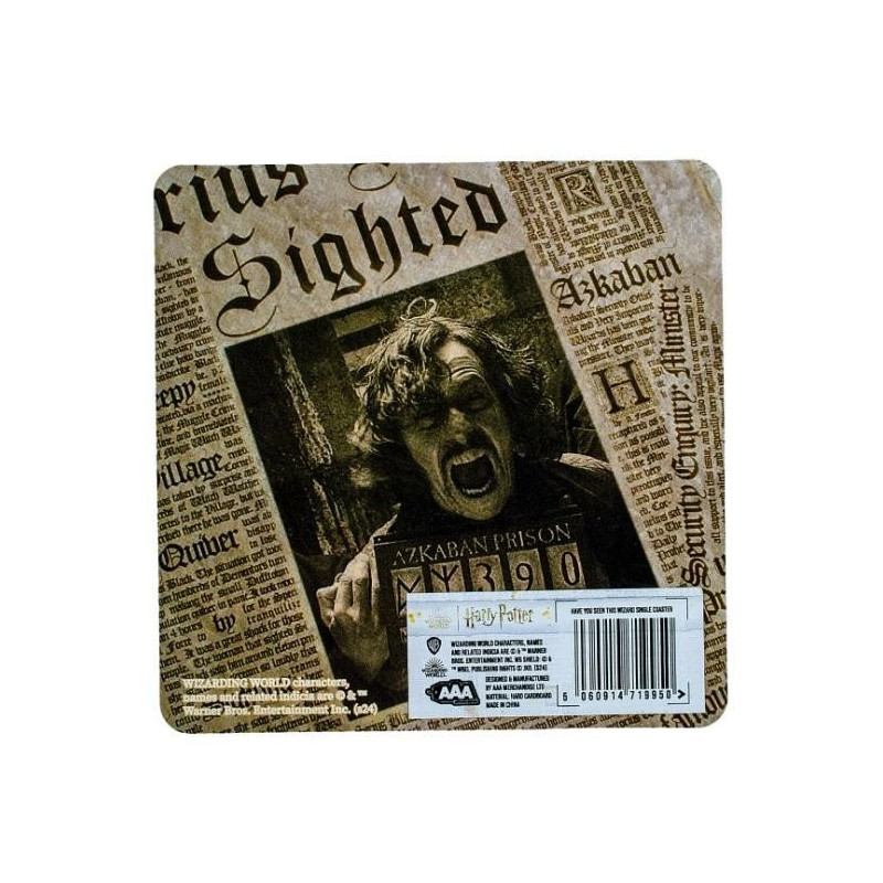 Harry Potter - Sous-verre Sirius Black - AAA Merchandise