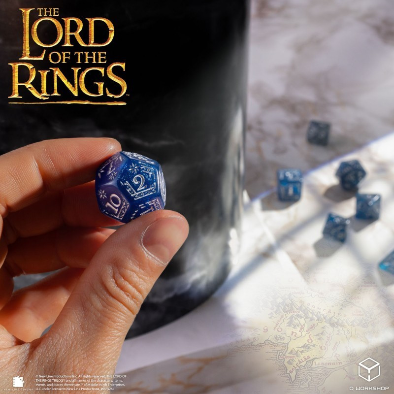 Lord of the Rings - Set de 7 Dés JDR Gondor - Q-Workshop