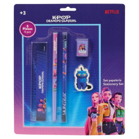 Kpop Demon Hunters - Set de Papeterie 5 pièces