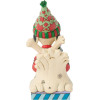 Peanuts - Traditions-Figurine Snoopy & Woodstock Dog Bowl Sled- Enesco