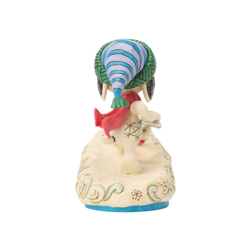 Peanuts - Traditions - Figurine Snoopy déneige avec Woodstock - Enesco