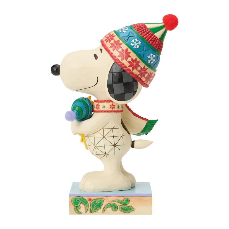Peanuts - Traditions - Snoopy serrant Woodstock dans ses bras - Enesco