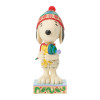 Peanuts - Traditions - Snoopy serrant Woodstock dans ses bras - Enesco