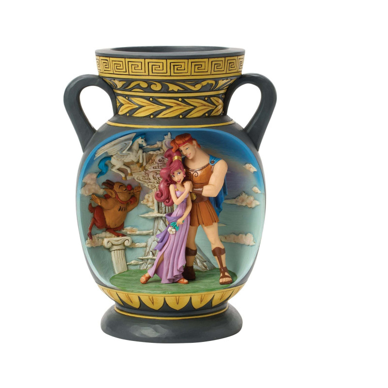 Disney : Hercules - Traditions - Statue Meg & Hercule (en forme de Vase)