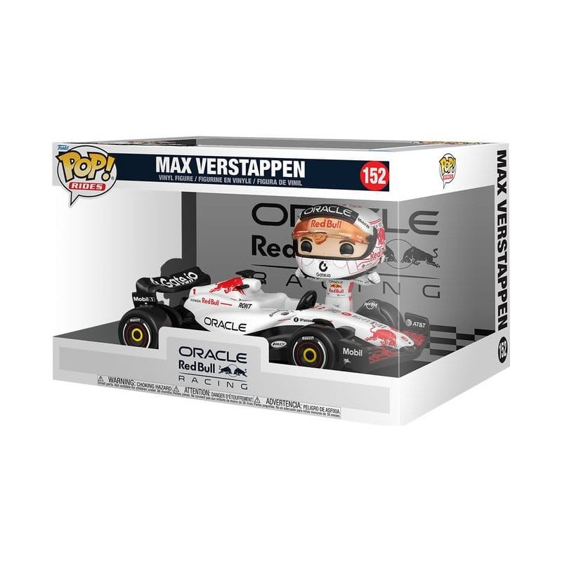 Formula 1 - Pop! Rides Racing - Max Verstappen (Blanc) n°152