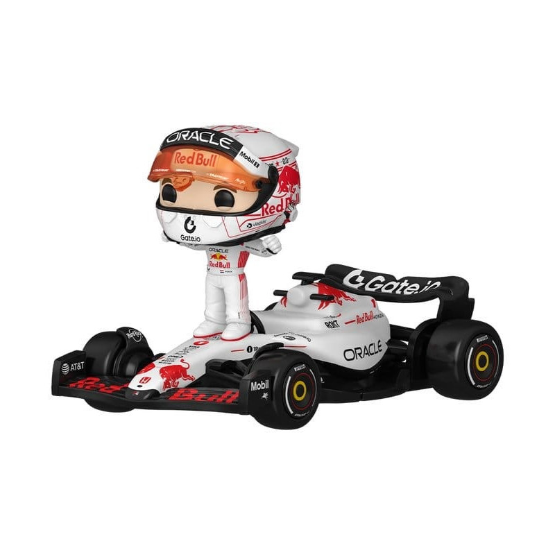 Figurine Pop! Rides Max Verstappen (Blanc) #152 – Funko