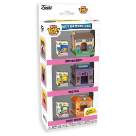 The Simpsons - Bitty Pop! Town - 3-pack Springfield – Funko