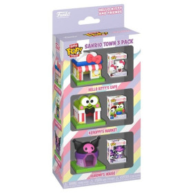 Sanrio - Bitty Pop! Town - 3-pack Sanrio Town