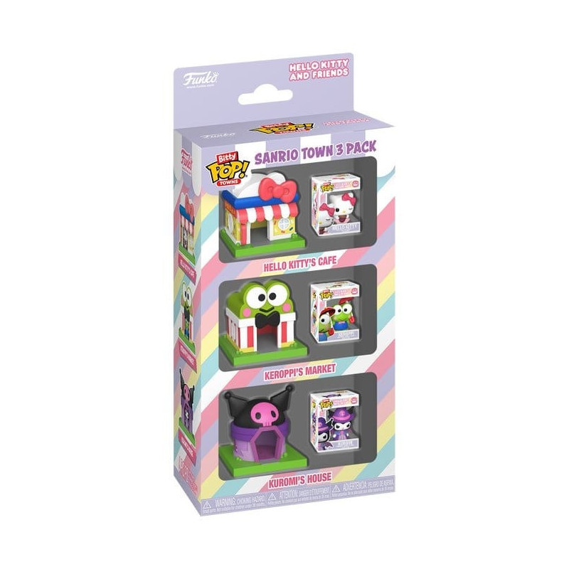 Sanrio - Bitty Pop! Town - 3-pack Sanrio Town