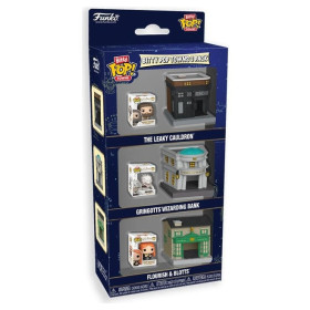 Harry Potter - Bitty Pop! Town - 3-pack Diagon Alley (Chemin de Traverse)