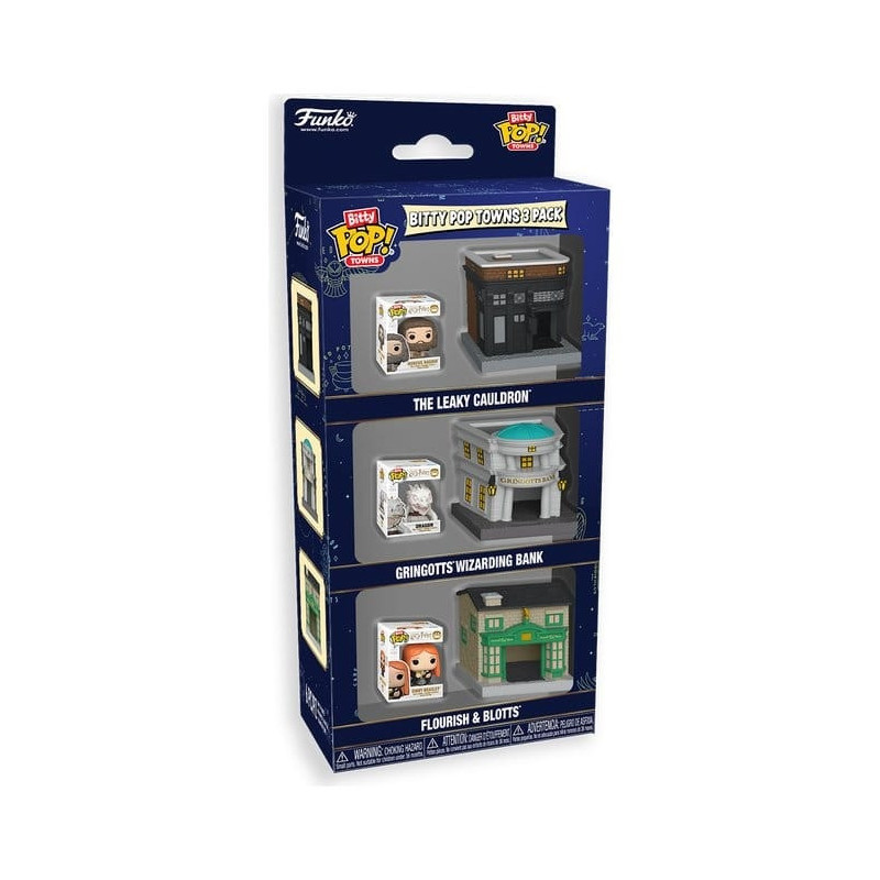 Harry Potter - Bitty Pop! Town - 3-pack Diagon Alley (Chemin de Traverse)