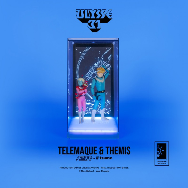 Ulysse 31 - Figurine Neon Tsume Art Télémaque & Thémis - Tsume