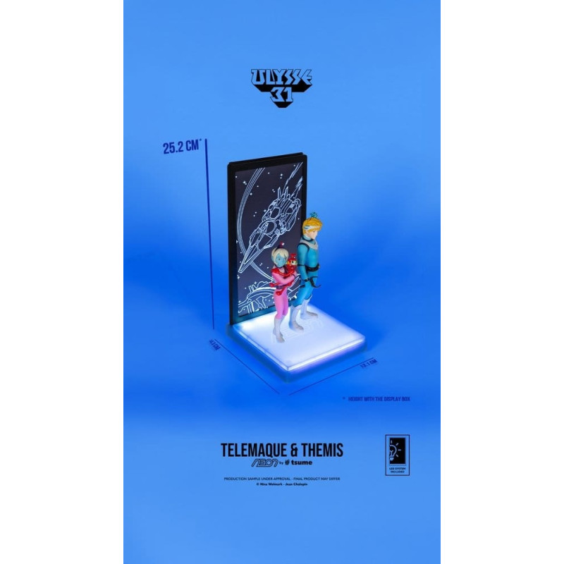 Ulysse 31 - Figurine Neon Tsume Art Télémaque & Thémis - Tsume