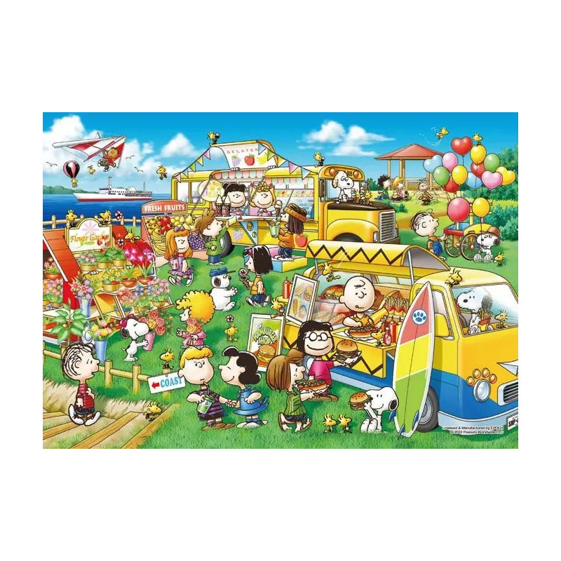 Peanuts - Puzzle 108 pièces Wagon Shop - Epoch