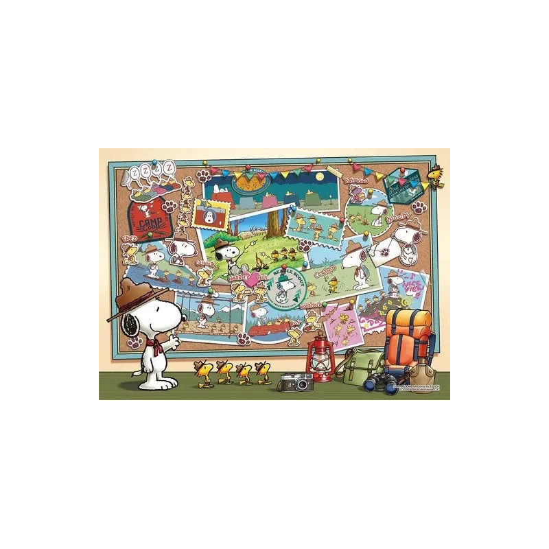 Peanuts - Puzzle 500 pièces Snoopy Beagle Scout